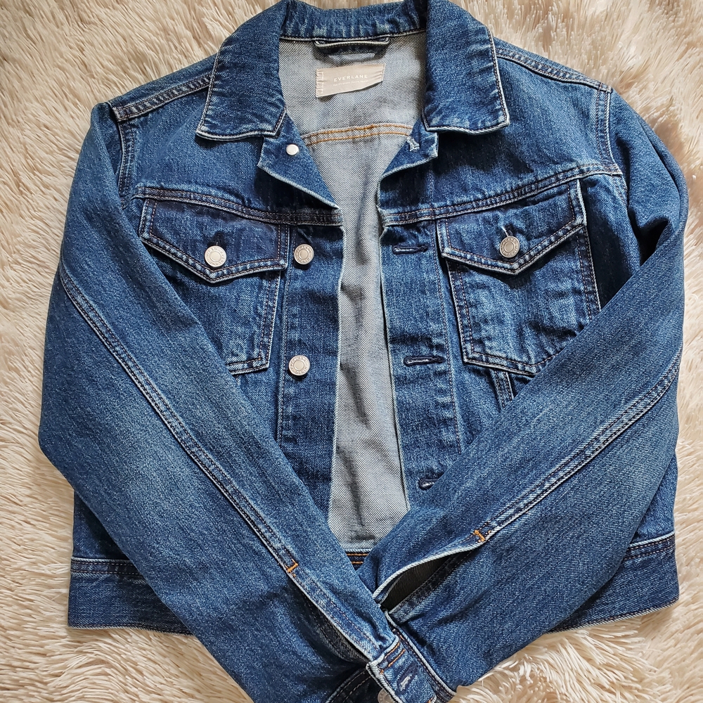Everlane Blue Denim Jacket